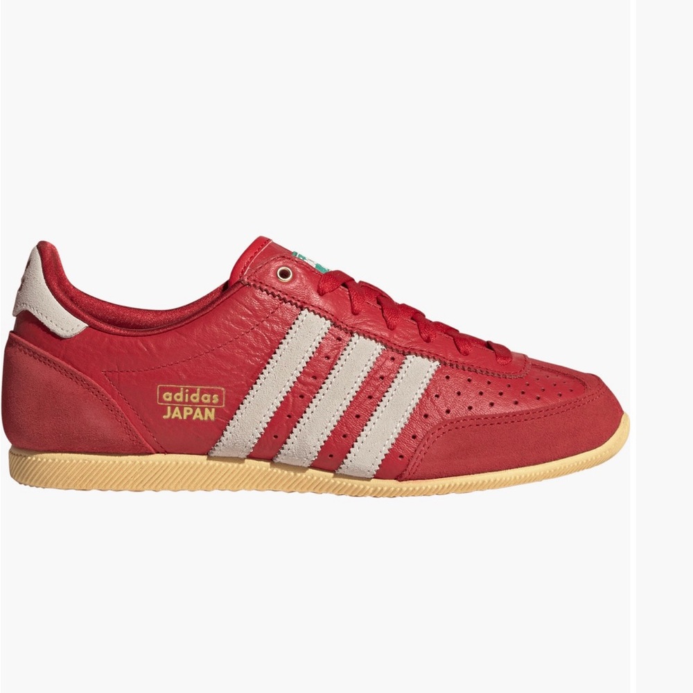 Adidas Japan Low Top  Red and White Sneakers
